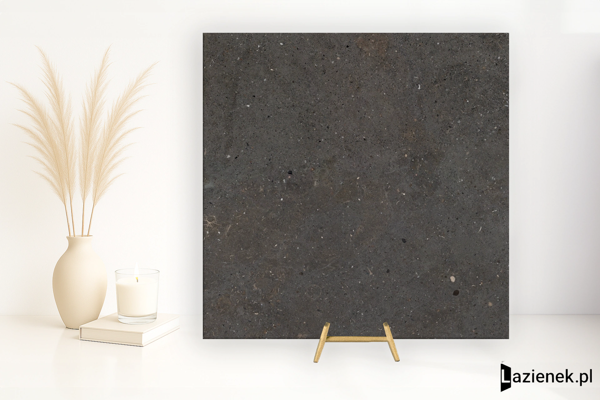 Graniti Fiandre Solida Black naturalna R10 60x60 cm gr. 8 mm - płytka rektyfikowana / AS258X860